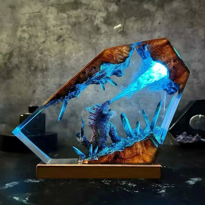 Dinosaur Fire-Spewing Table Lamp